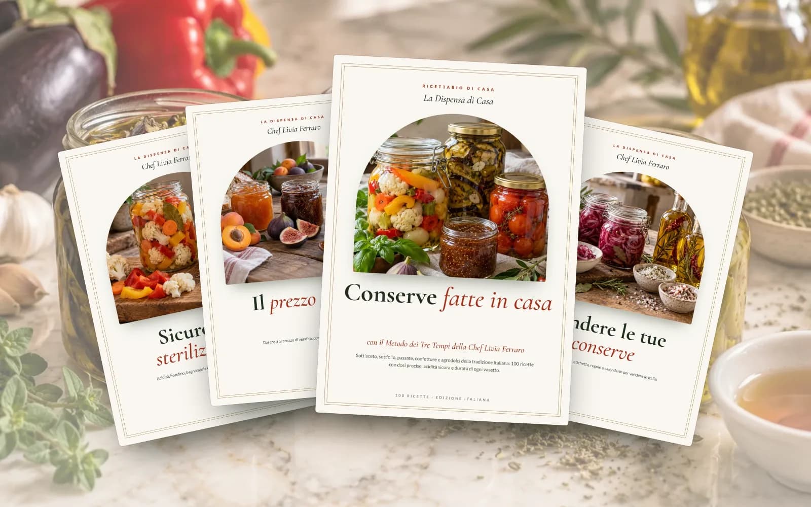 Il ricettario La Dispensa di Casa e le 3 guide bonus